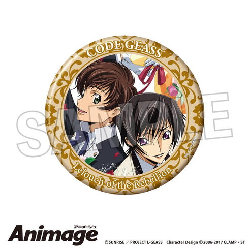 『コードギアス 反逆のルルーシュ』Animageギラギラ缶バッジ 大 vol.2 C